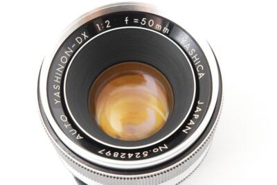 ◎フレア◎ YASHICA YASHINON-DX 50mm F2 L604 YASHICA YASHINON-DX 50mm F2 L604 | eBay