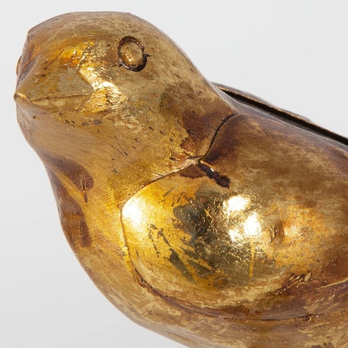 Birds On Branch Sculpture Statue Passerines Gold Set Of 2 ~ Uttermost 18898 - Picture 4 of 5