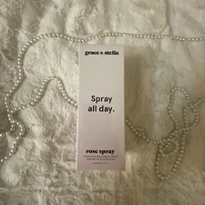 GRACE AND STELLA Rose Spray All Day Hydrating Facial Spray 8.11 oz NEW SEALED