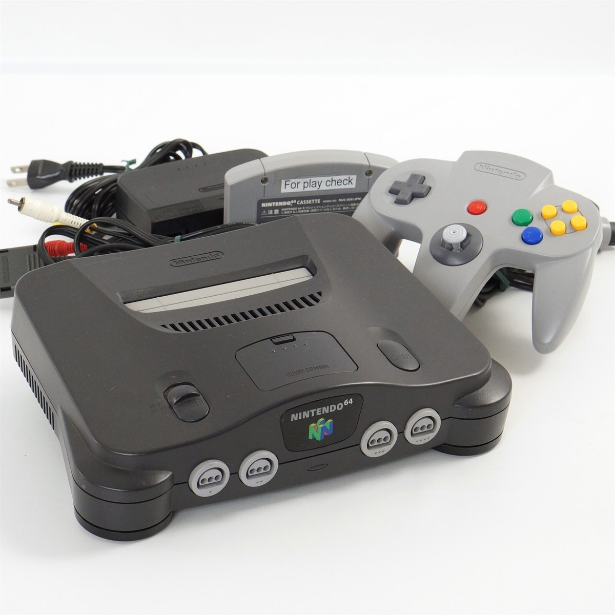 Nintendo 64 Console -NTSC universal insert- NUS-001 Tested System