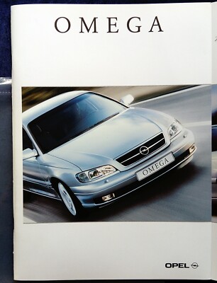 Opel Omega B Prospekt 7.2000   Modelle: Elegance, Sport, Excecutive
