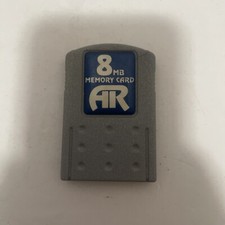 Action Replay AR 8MB Memory Card PlayStation 2 No Disc Card Only