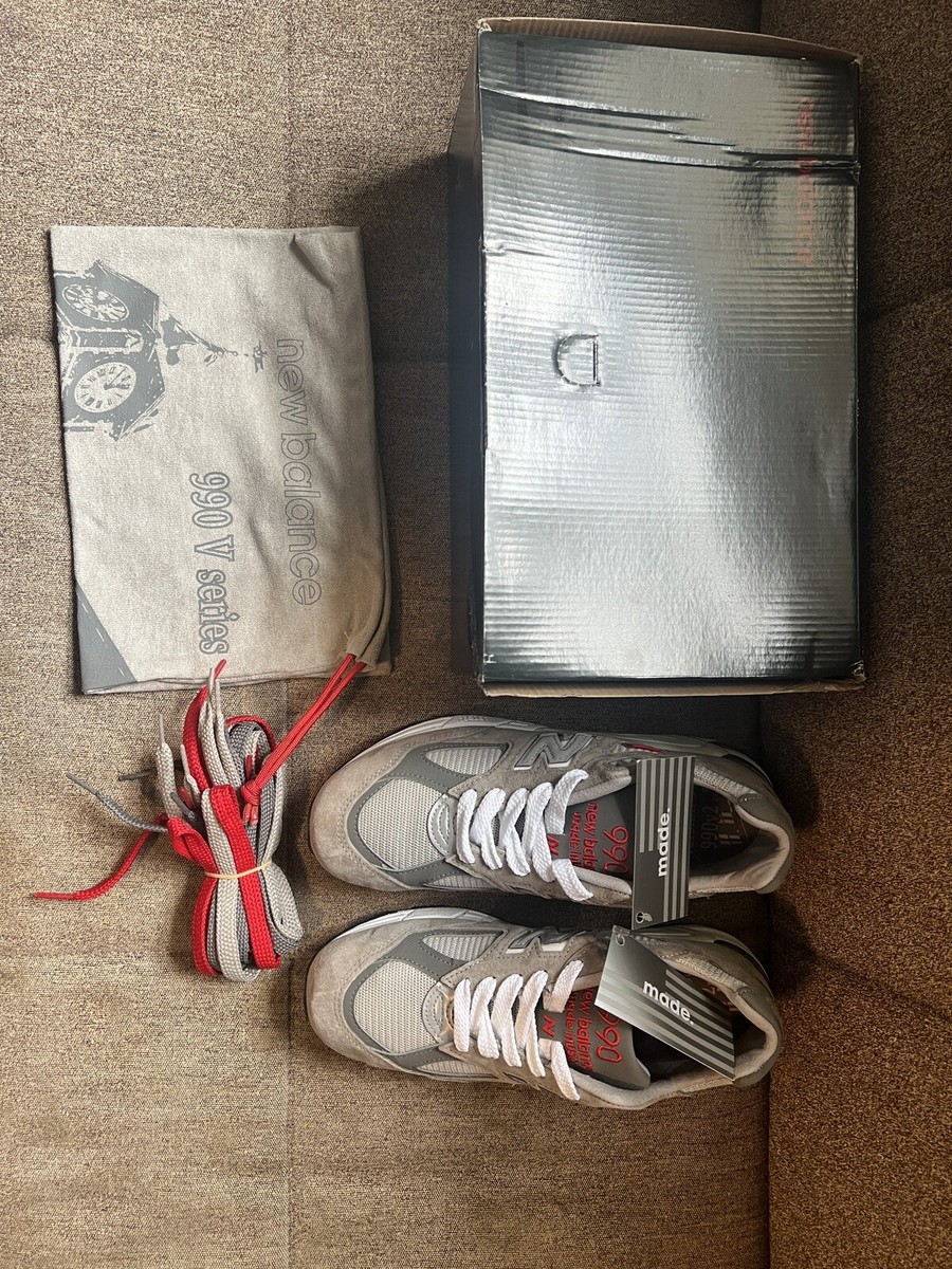 Size 7.5 - New Balance 990v2 Grey 2021 - M990VS2 New With Box | eBay