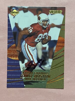 David Boston 2000 Collectors Edge IP Auto Autograph | eBay