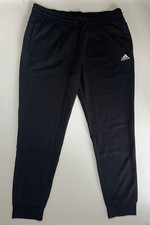 Adidas Joggers Womens XL Slim Fit Linear Spell Out Logo Training Sweatpants Gym