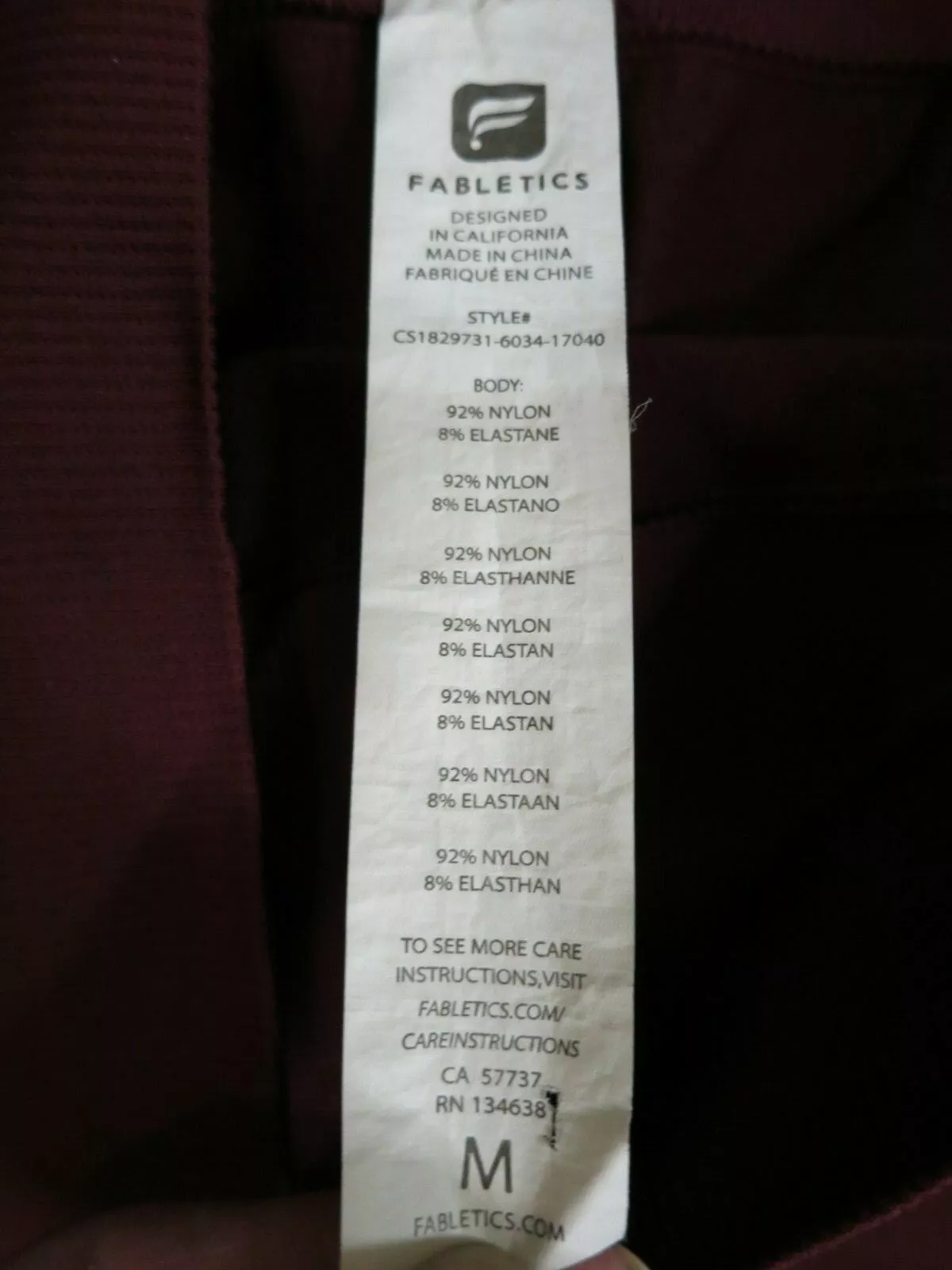 fabletics high waisted seamless capri leggings