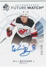 2017-18 SP Authentic #170 Will Butcher Autograph FW RC 850/999