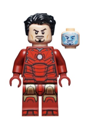 NEW Iron Man Mark 3 Armor - 76190 Iron Monger Mayhem (sh739) LEGO