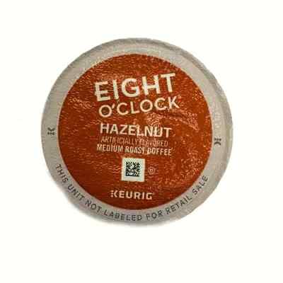 96/PACK Eight O'Clock Hazelnut Coffee K-Cup Pods BULK
