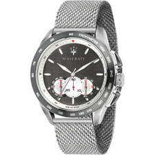 MASERATI TRAGUARDO R8873612008 OROLOGIO ACCIAIO LIST. 289€ SOTTOCOSTO