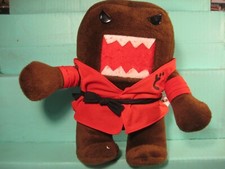 Domo-Kun NHK Japanese TV Mascot Red Karate Gi Plush 2010 Big Tent Entertainment