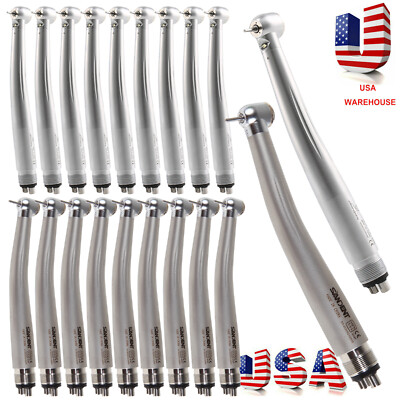 Dental Fiber Optic LED E-generator Turbine Handpiece High Speed 4H M4