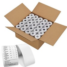 Thermal Receipt Paper POS Cash Register Paper Rolls 2 1/4" x 50' 100 Rolls