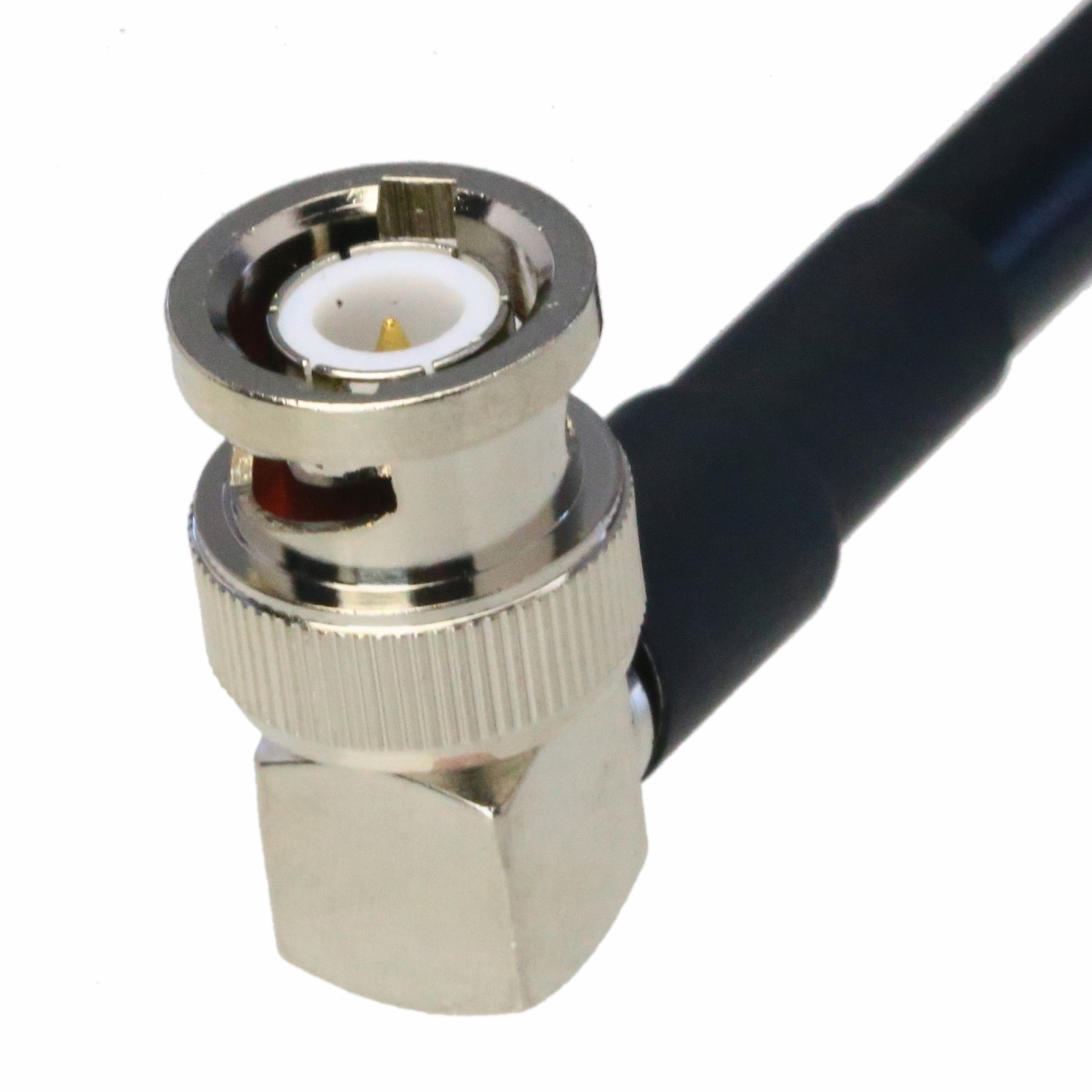 High Voltage coax SHV 5KV connector to standard BNC elbow RG6 Test