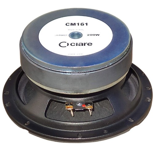 COPPIA 2 WOOFER CIARE CM161 spl 16,5 cm 4 ohm da 80 watt rms car - Foto 7 di 10