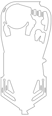 Playfield Protector for STERN - Batman 66 (all Versions) Pinball Machine