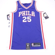Ben Simmons Philadelphia 76ers Nike Mens Jersey Size Small, Royal