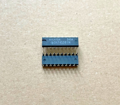 10 Stück Integrierte Schaltung - SN74S381N - Texas Instruments - DIP20
