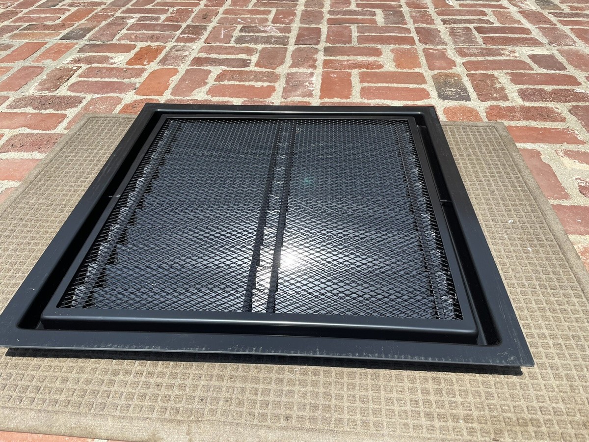 Crawl Space Access Door without Louvers (Black, 24