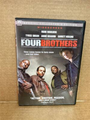 Four Brothers (DVD, 2005, Widescreen), Mark Wahlberg, Tyrese