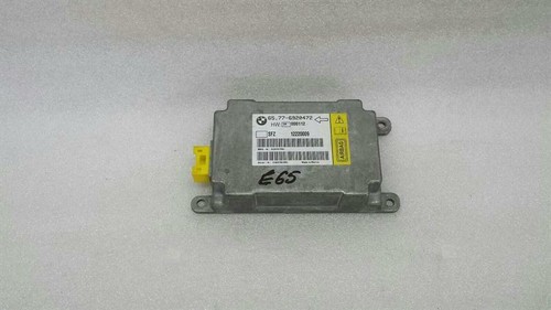 BMW 7 series E65 Safety module 6577-6920472 Air Steuergerät SRS ECU