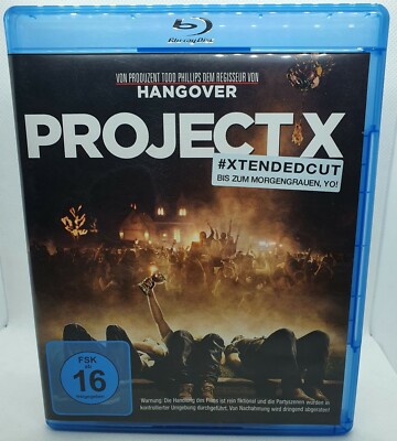Project X - Extended Cut - BluRay - Top Zustand