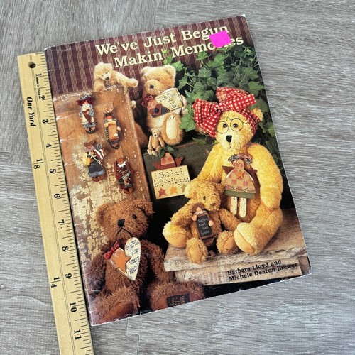 We've Just Begun Making Memories 1998 LLoyd Brewer Decorative Painting Book - Picture 5 of 6