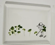 CB2 Crates & Barrel Appetizer/ Dessert Plates.