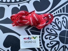 Supreme Shoe Laces Red Free Shipping