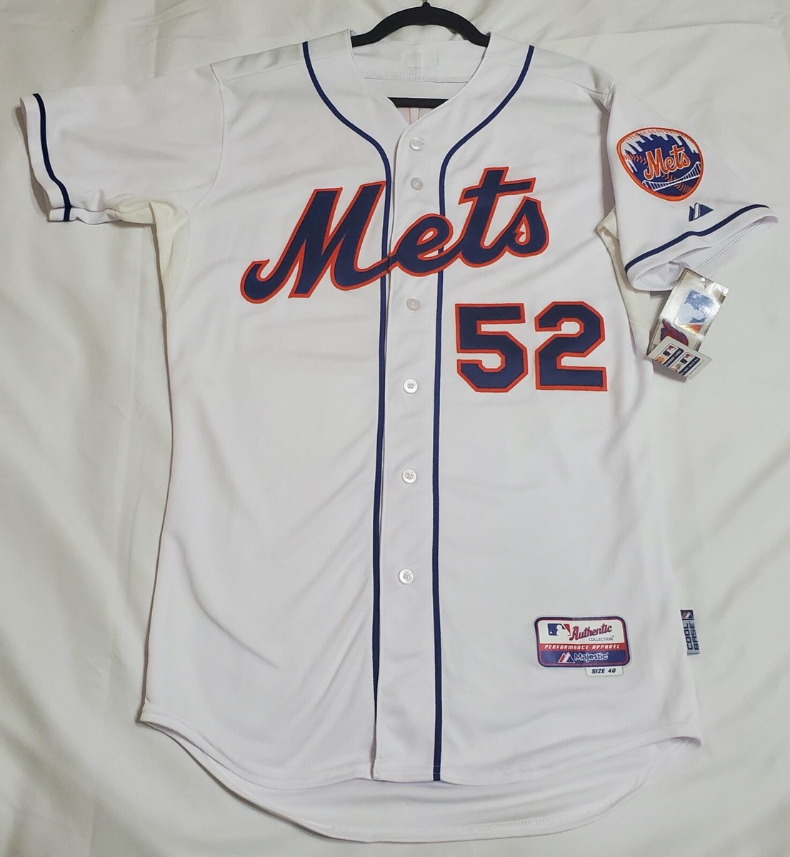 Majestic AUTHENTIC, 40 MEDIUM NEW YORK METS, YOENIS CESPEDES COOL