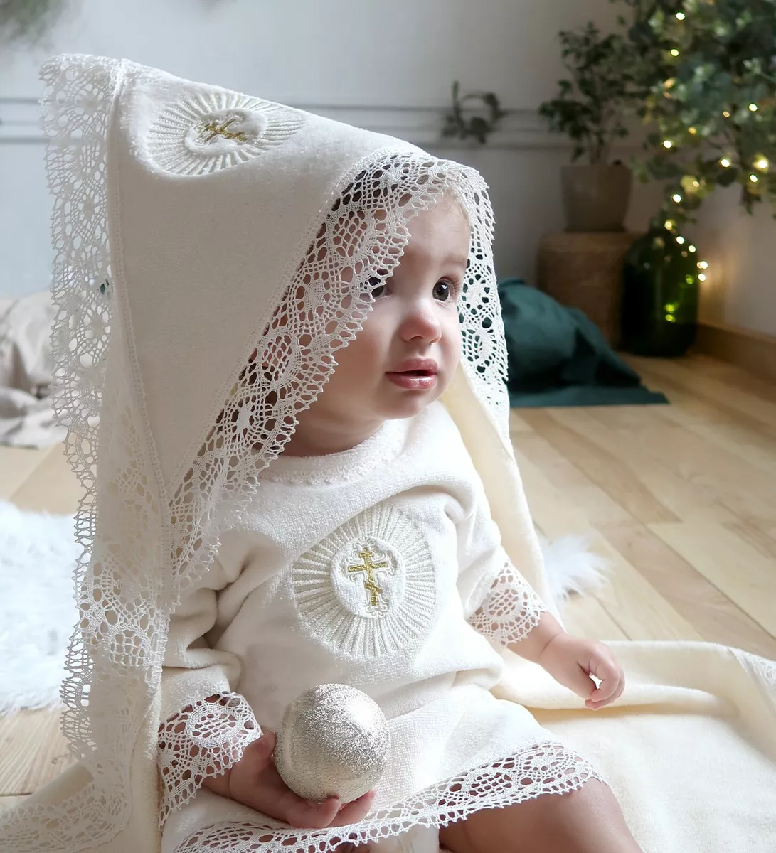 Baby top towel dress