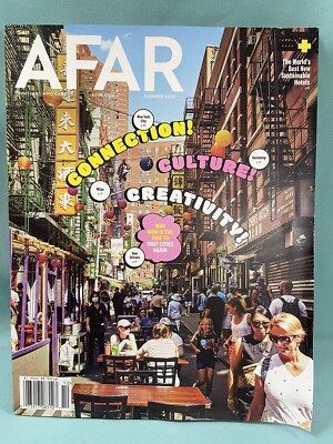 AFAR Magazine Summer 2022 Connection Culture Creativity Now is Time Visit Cities