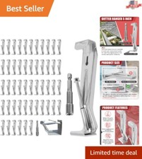 50-Pack Hidden Gutter Hangers 5 Inch K Style ...