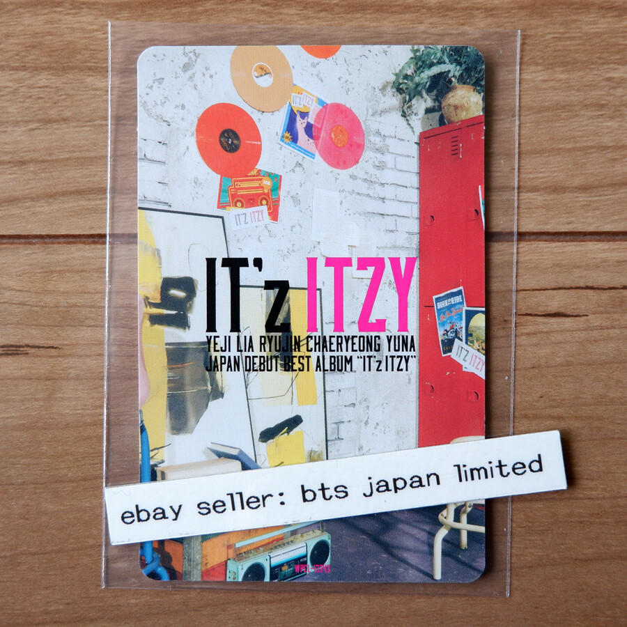 ITZY イェジ トレカ IDカード セット IT’zITZY コンプ ITZY IT'Z ICY Album Photocard Set JYP KPOP Yeji Lia Ryujin