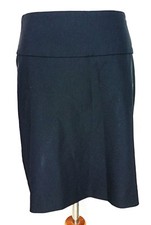 Cache Womens Skirt Size 4 Black Career A Line Evening Knee Length Work Party