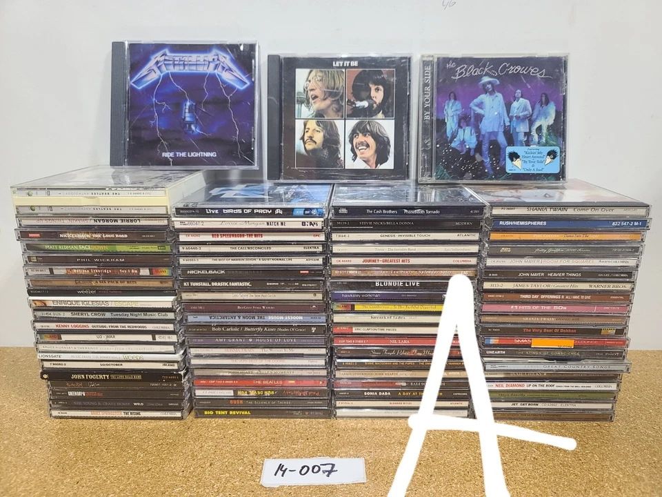 80 Lot Wholesale Random Assorted Audio CDs With Case & Original Artwork Lot Foto 4 de 4