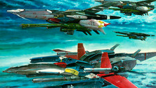 Aircraft gundam mechs manga Custom Gaming Mat Desk 5498