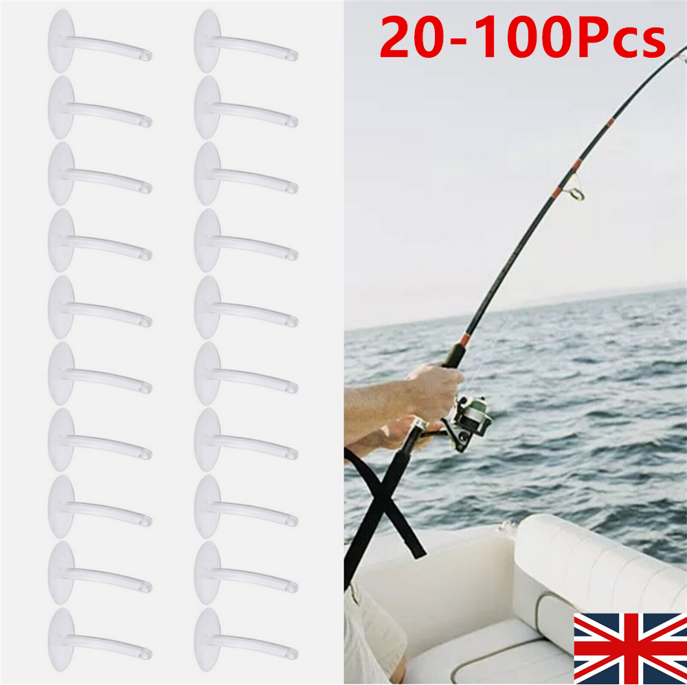 20 Pezzi Ferma Esca A T Per Pesca – Luncheon Meat Bait Stops, Terminal Tackle Per Hair Rig