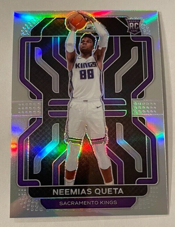 2021-22 Panini Prizm Neemias Queta #316 SILVER PRIZM ROOKIE CARD RC Kings