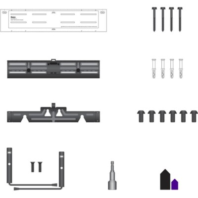 65'' Wall Tv Mount Kit for Roku Pro Series TVs