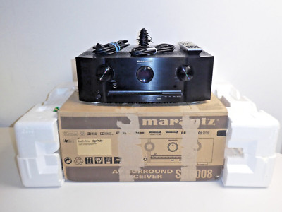 Marantz SR6008 7.2 High-End AV-Receiver Schwarz in OVP, 2 Jahre Garantie