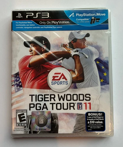 Tiger Woods PGA Tour 11 - PS3 - Factory Sealed - Brand New - WATA/CGC/VGA Ready