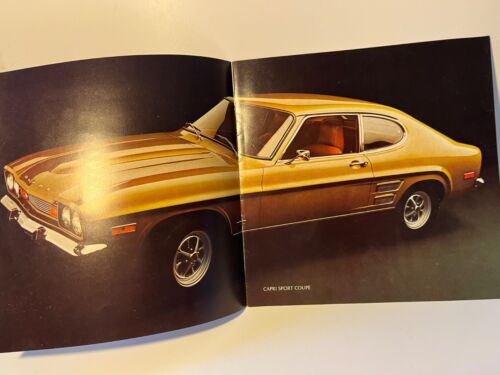 1971 Mercury Dealer Sales Brochure Capri Sexy European Import - Foto 2 di 5