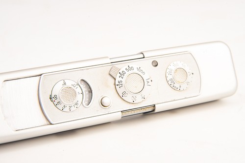 Minox C Subminiature Film Spy Camera Silver In Box with Case Meter Works V10 - Picture 4 of 10