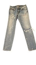 Women  s AMERICAN EAGLE OUTFITTERS Vintage Boy Jean Mid Rise Straight Size 00