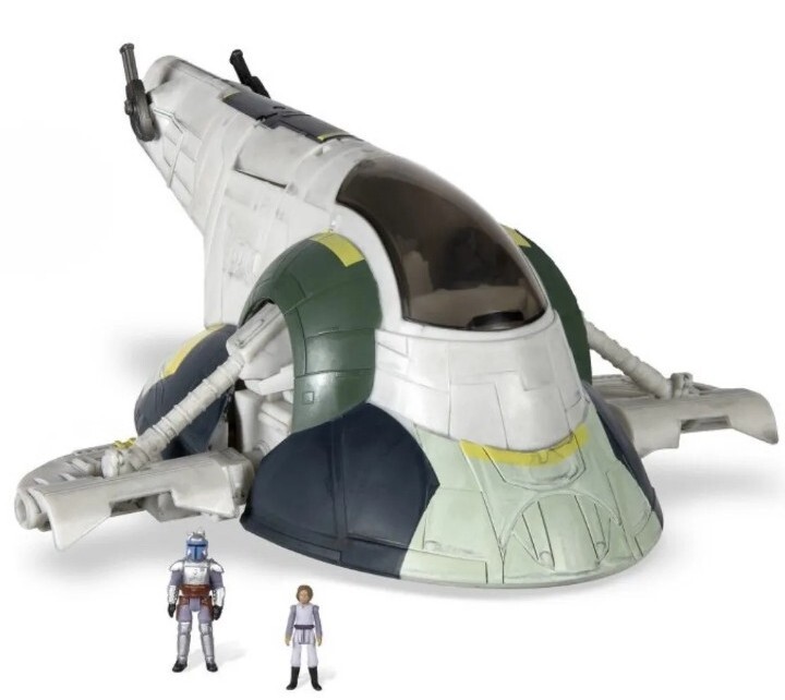 マイクロギャラクシー　スレーブ1 EP5 ボバ・フェット　スレイブ1 Star Wars Micro Galaxy Squadron Boba Fett's Starship (Slave I)