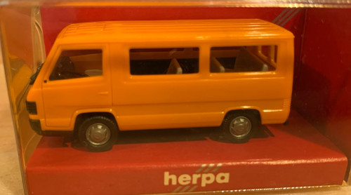 Herpa Wagener HO 1/87 Naranja Mercedes-Benz 100 Autobús Van Nuevo En Caja #4092 | Zustand: New