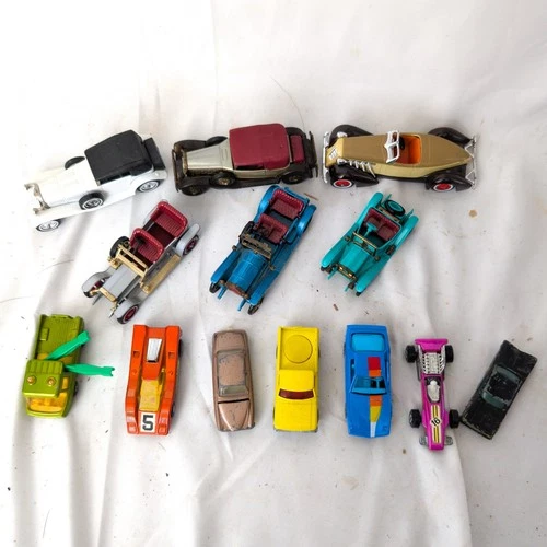 Vtg Matchbox Lesney Models of Yesteryear Diecast Car Lot 1960s 1970s Superfast