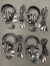 Four audio-technica BPHS1 Sports broadcast headsets