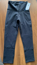 Reebok Women's Lux High-Rise Capri Leggings, Black, XX-Small Women. New